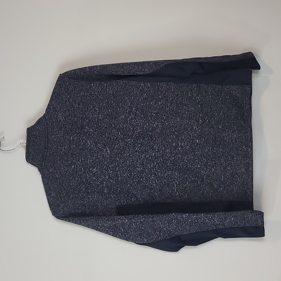 DUCKS UNLIMITED Black Gray Li Zip Fleece Jacket with Pockets -L - Picture 7 of 11